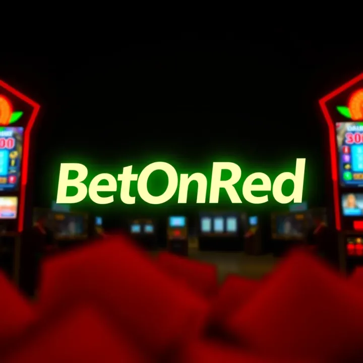 Overview of BetOnRed No Deposit Bonus Code Illustration showing BetOnRed logo with a glowing bonus code symbol