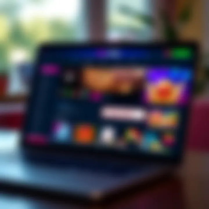 How to Apply Woo Casino Promo Codes for Maximum Benefits Illustration of a laptop screen showing an online casino dashboard with a highlighted promo code input field