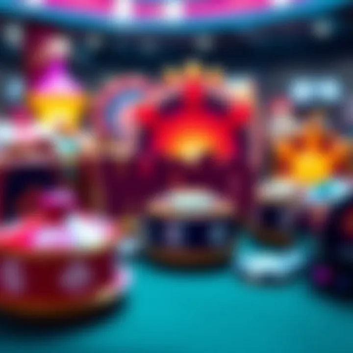Assortment of fair casino game icons representing fairness and transparency