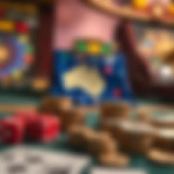 Secure online payment icons symbolizing trusted transaction methods for Australian casino players