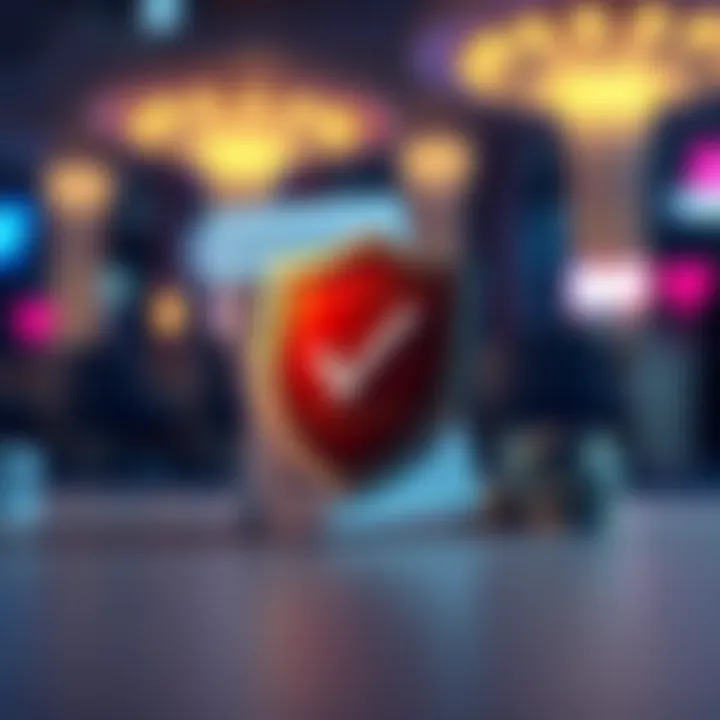 Checklist and Shield Symbolizing Safe and Reliable Casino Site Selection Graphic showing checklist and shield symbolizing safe and reliable casino site selection