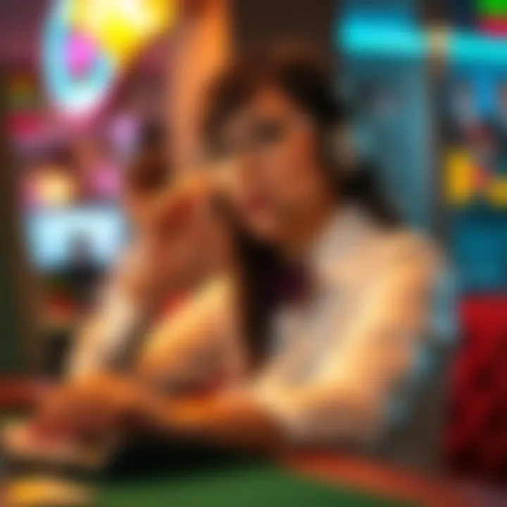 Woo Casino Phone Support Assistance Customer service representative assisting a player via phone