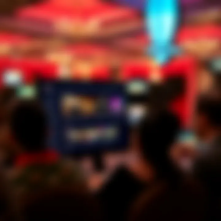 Online forum interface displaying vibrant discussions related to casino games and user experience