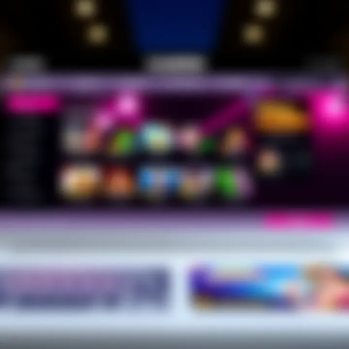 Navigating Woo Casino dashboard with various game categories and account settings visible