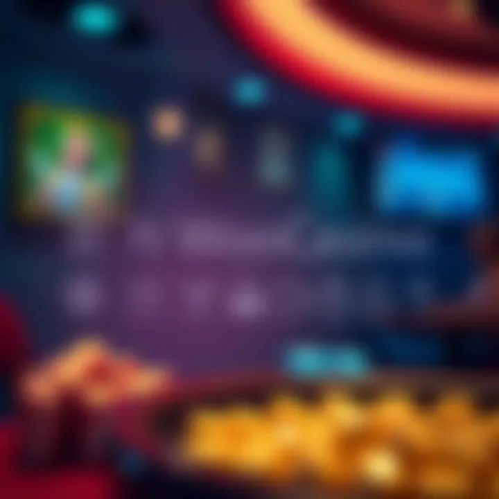 Illustration of wagering requirements and bonus terms with icons representing conditions