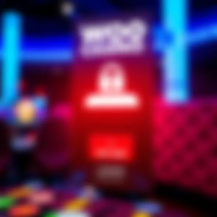 Secure login interface of an online casino platform