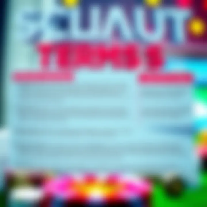 Understanding Bonus Terms and Conditions Conceptual graphic illustrating key terms and conditions associated with online casino bonuses