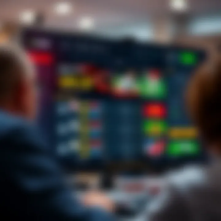 Comparing Sports Betting Options on Leading Online Gambling Platforms Interface showing diverse sports betting options on an online gambling platform