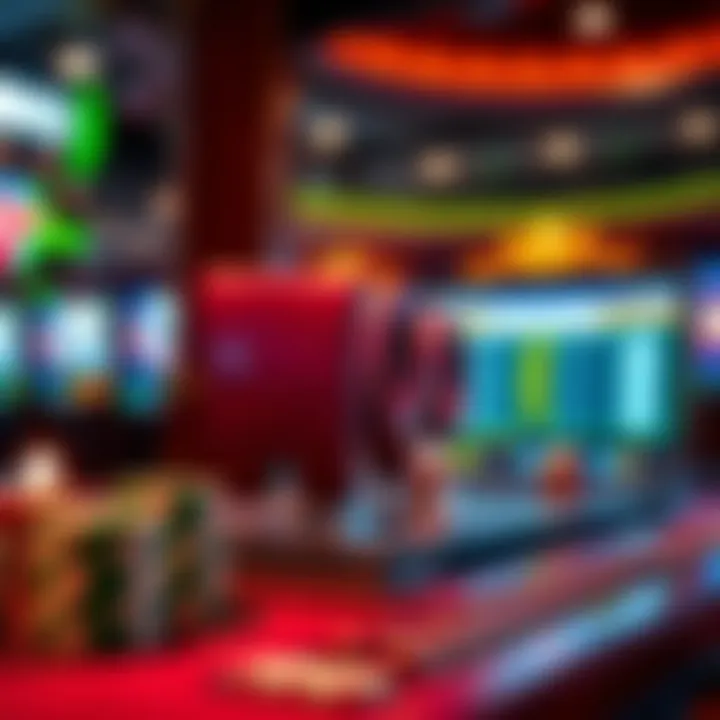 Various payment options available for online casino deposits