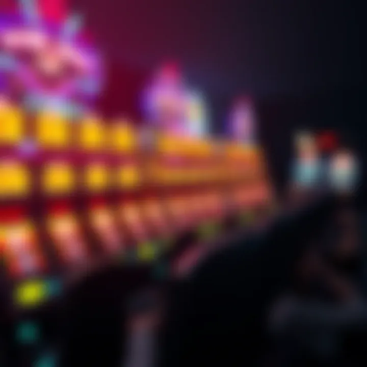 Graphic illustrating the network of online pokies connecting Australian players via digital devices