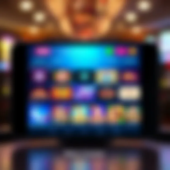 User interface displaying a variety of online casino games available on the Woo Casino app for Australian players