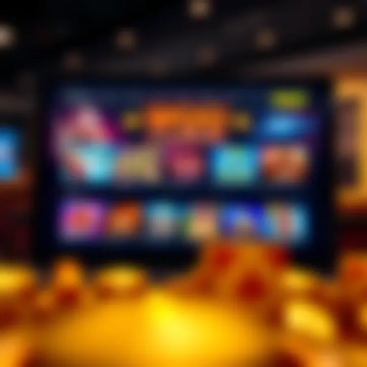 Screenshot showing the Woo Casino homepage with vibrant game thumbnails and user interface