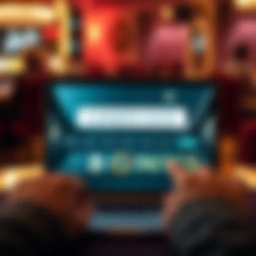 How Woo Casino Bonus Codes Work for Australian Players Digital representation of a casino bonus code being entered on a laptop screen