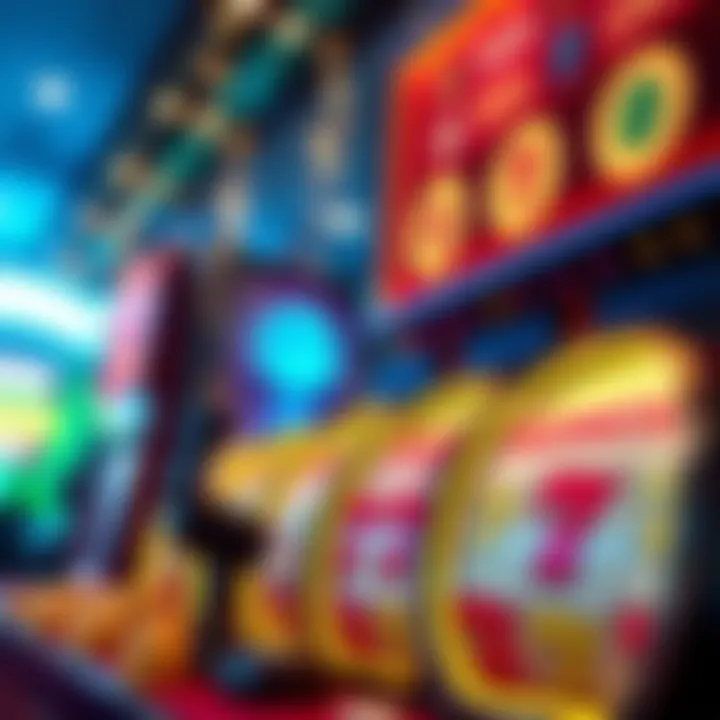 Woo Casino Bonus Credits and Spins Overview Bright casino interface showcasing bonus credits and spinning reels