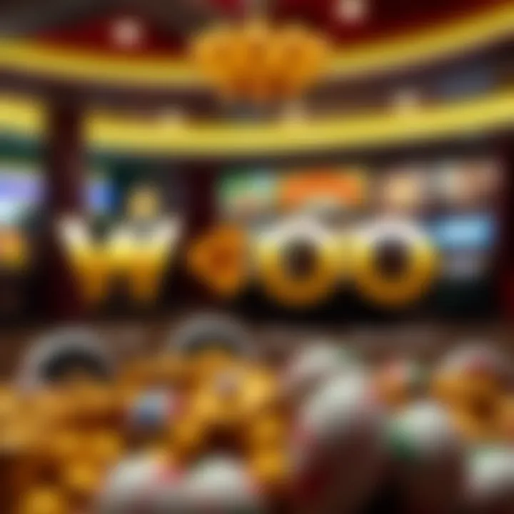 Illustration showing different types of casino bonuses available at Woo Casino for Australian players