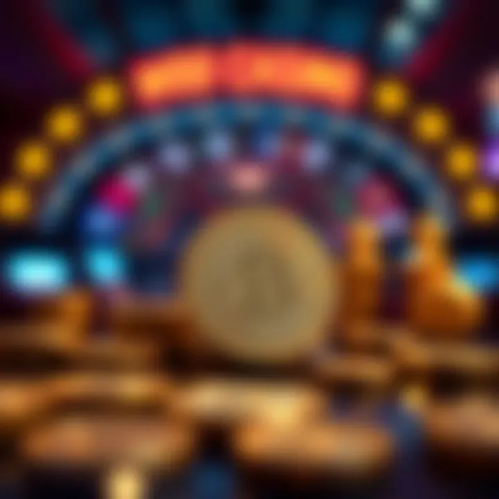 Digital coins symbolizing free credits available at Woo Casino
