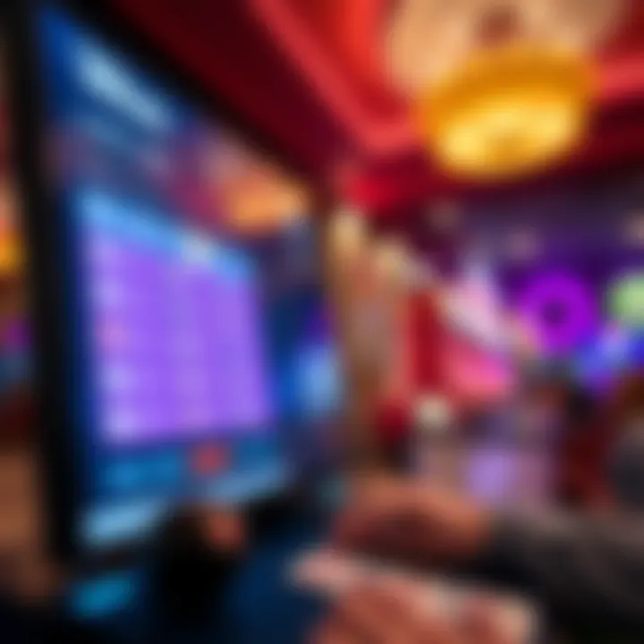 Secure online platform showing lottery ticket purchase options at Woo Casino