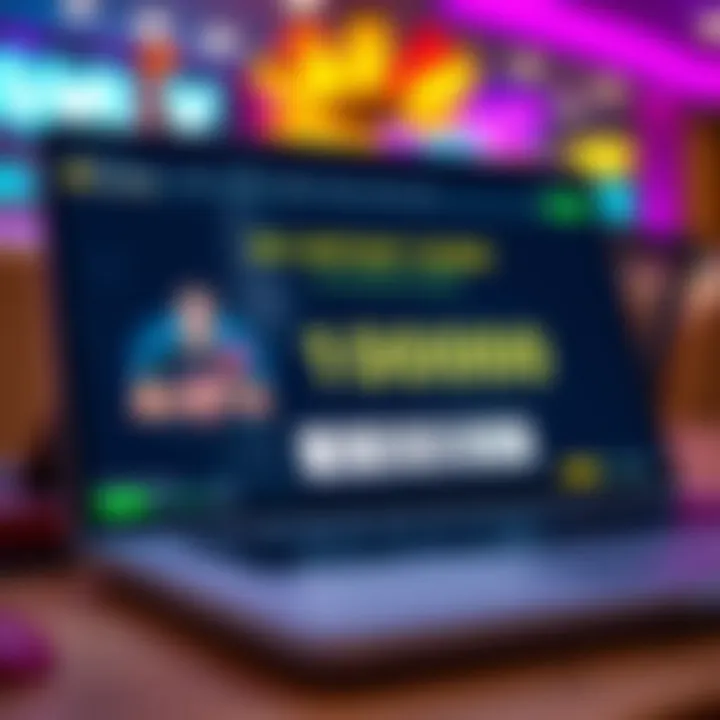 Unlocking Casino Bonuses with No Deposit Promo Codes Illustration showing a digital coupon code unlocking casino bonuses on a laptop screen