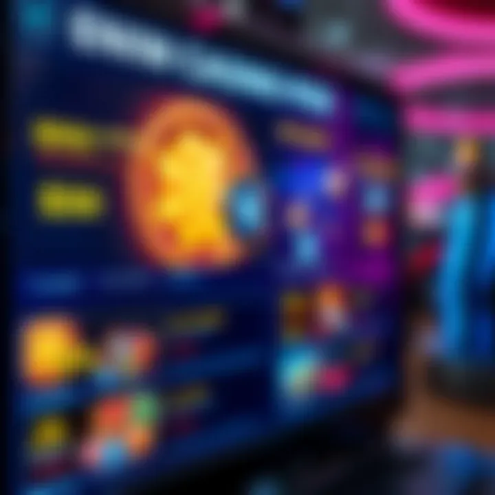 Digital interface showing various casino promotional codes with highlighted no deposit offers