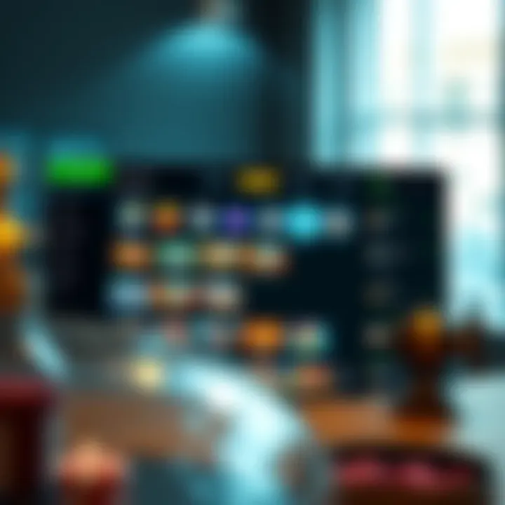 Overview of Woo Casino platform navigation highlighting account features and game categories