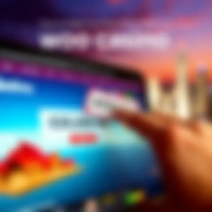 Redeeming Promo Codes for Enhanced Gaming in Australia at Woo Casino Graphic showing a digital coupon code being redeemed on a casino website with Australian landmarks in the background