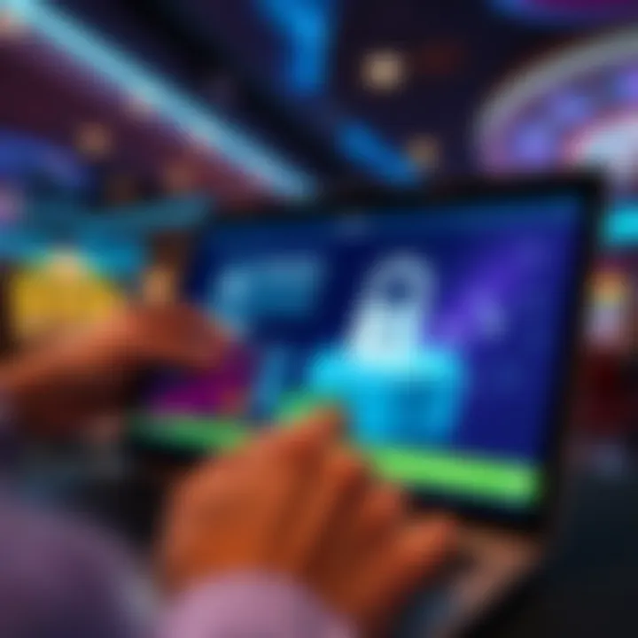 Enhanced Payment Security and Convenience at Woo Casino Secure online payment methods with credit cards and digital wallets illustrated on a virtual screen