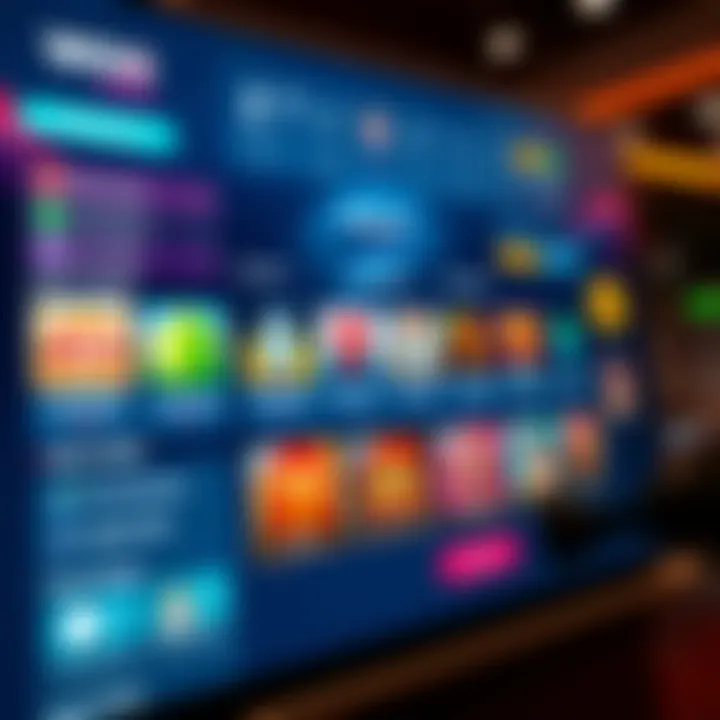 Dashboard showing various game options and account details on Woo Casino platform