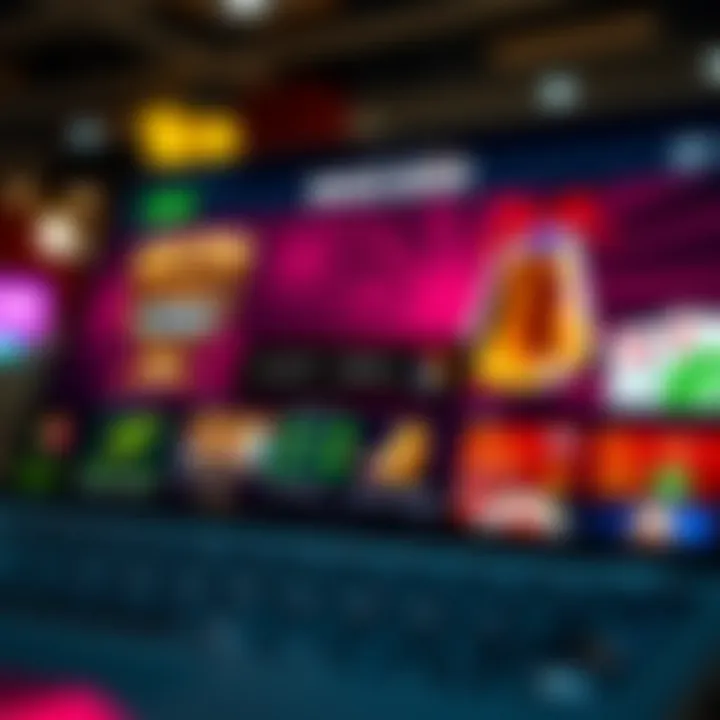 Detailed view of online casino bonus offers and payment options designed for Australian users