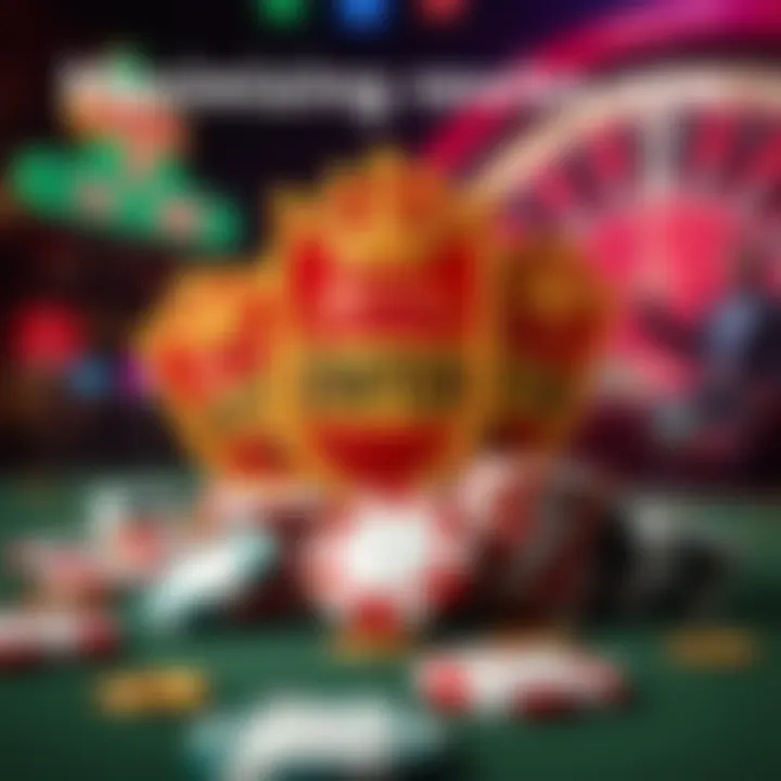 Illustration of bonus rewards and casino chips representing benefits of WooCasino promo codes