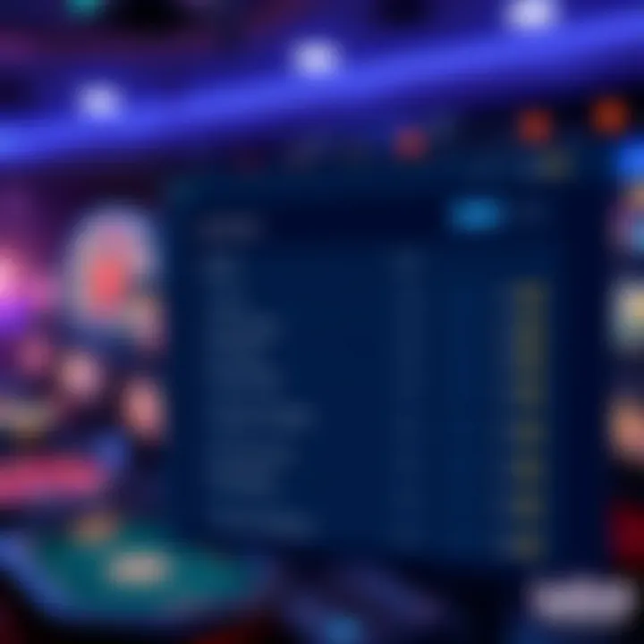 Dashboard of WooCasino user account with options for security settings and account management