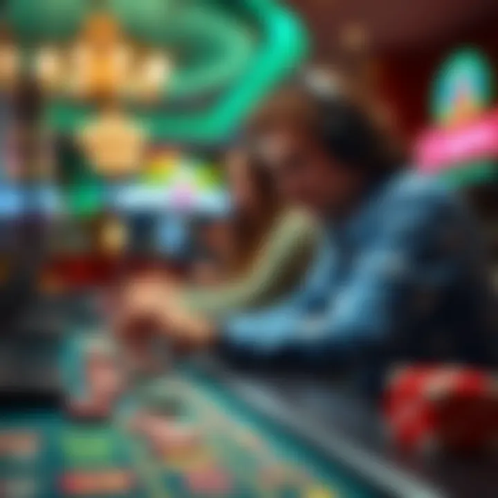 Illustration of common troubleshooting issues faced by online casino players