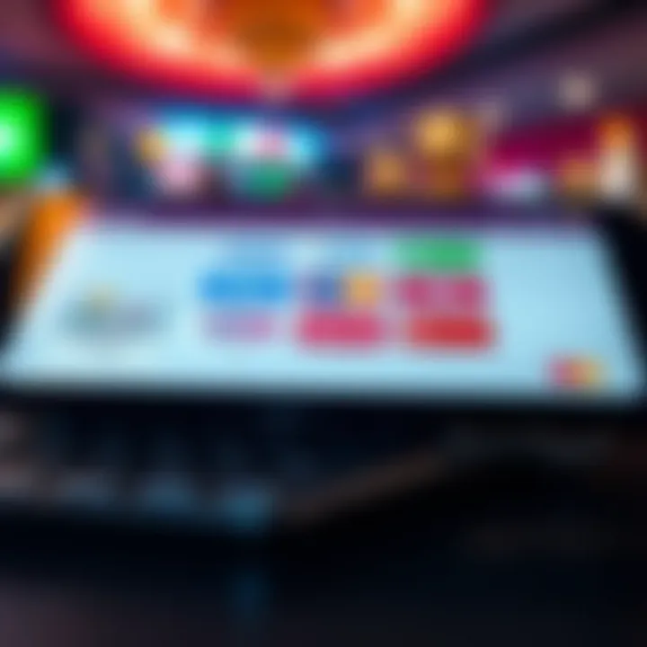 Secure online payment options displayed on a digital device