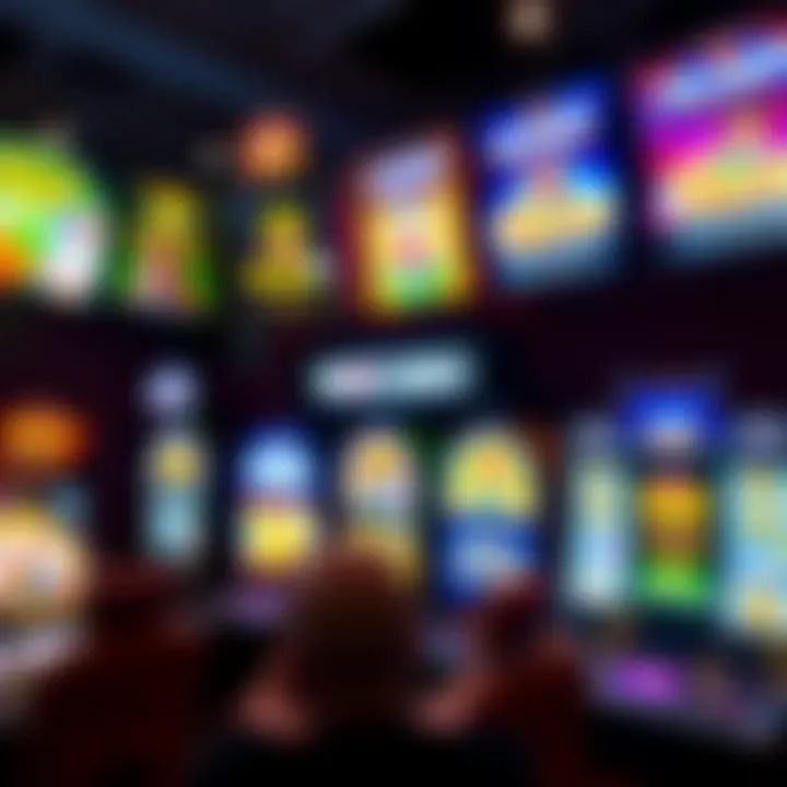 Array of diverse online casino games available for Australian players