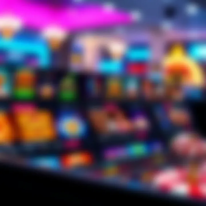 User interface showcasing the diverse game selection on Woocasino.com