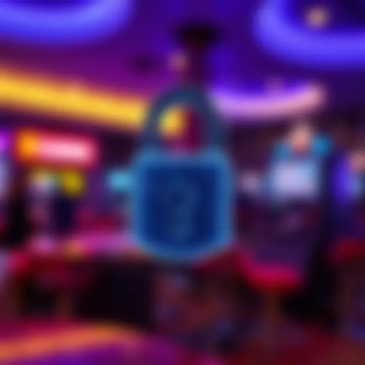 Secure online payment methods with a lock symbol representing safety and trust