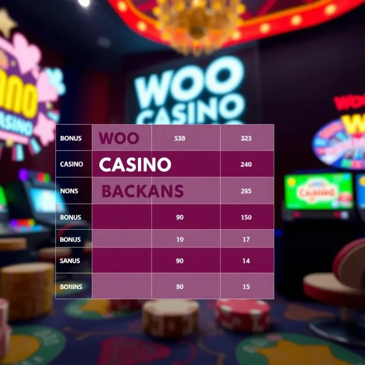 Graphic comparing different online casino bonus offers with focus on no deposit options