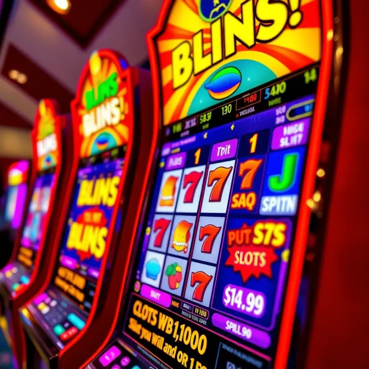Colorful slot machine interface with reels and bonus icons at Woo Casino