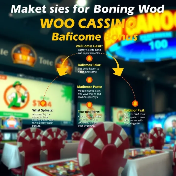Graphic depicting strategies to maximize casino bonus benefits with arrows and highlighted tips