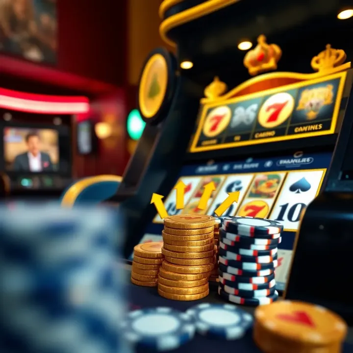 Benefits of Using My Empire Casino No Deposit Bonus Codes Illustration of a casino bonus code unlocking free spins and chips in an online casino interface
