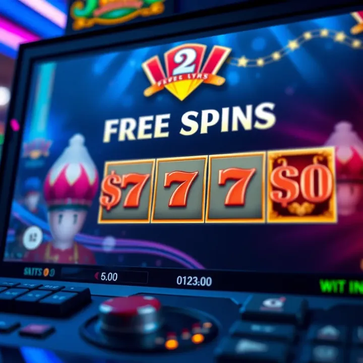 Activating Free Spin Bonuses in Online Slots Online slot game interface displaying free spins bonus activation
