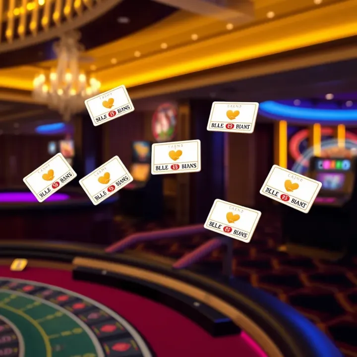 Types of Woo Casino Bonus Codes Explained Illustration showing various types of casino bonus codes floating above a gaming table