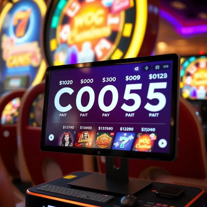 Promotional Codes and Their Role in Woo Casino Bonuses Promotional codes displayed on a digital interface with casino-themed graphics