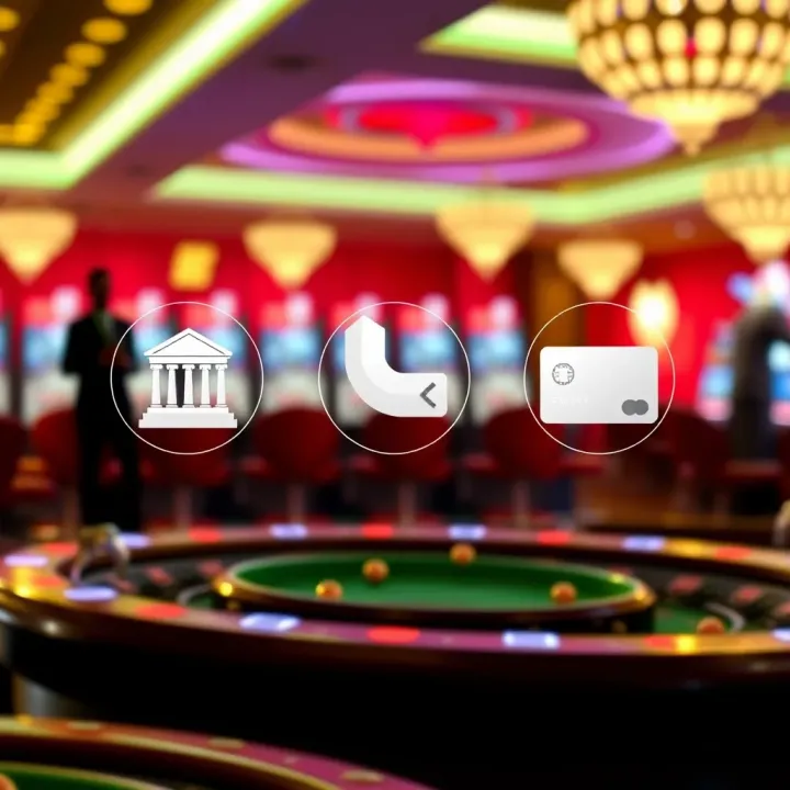 Different Withdrawal Methods Available at Woo Casino Illustration showing various withdrawal methods including bank transfer, e-wallet, and credit card icons