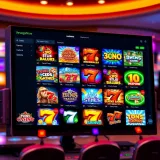 Bright online casino interface showcasing a variety of slot games popular in Australia