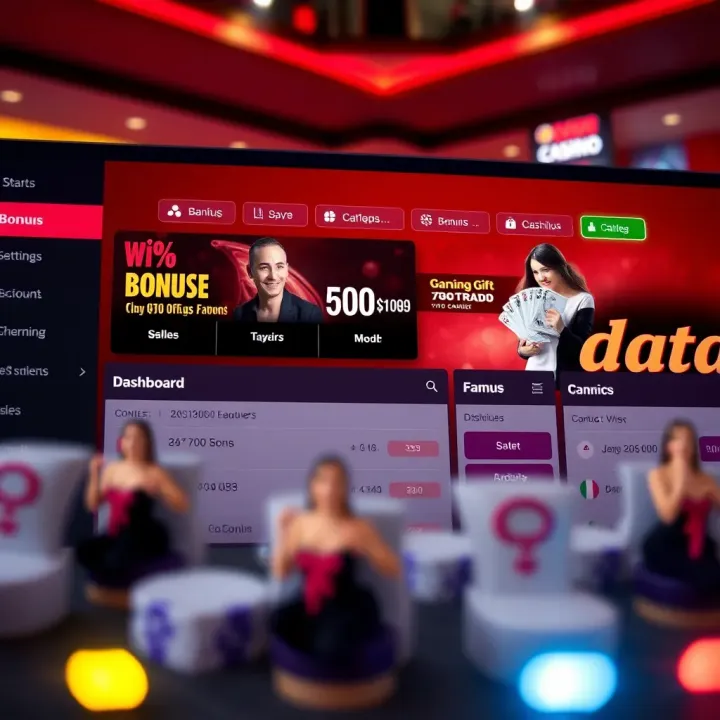 Exploring Bonus Opportunities and Security Settings Dashboard showcasing bonus offers and account security features in an online casino