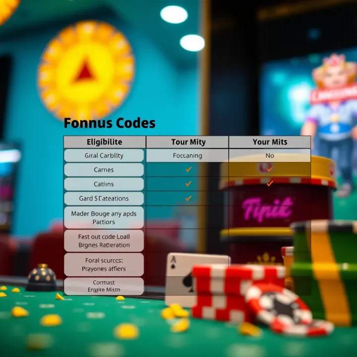 Checklist with eligibility criteria and terms for Australian players using casino free spin codes