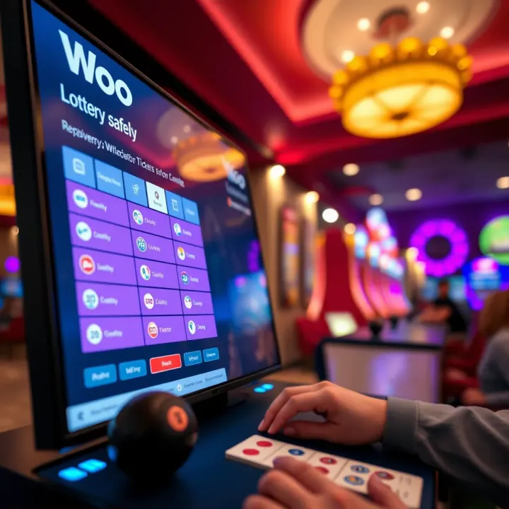 Buying Lottery Tickets Safely at Woo Casino Secure online platform showing lottery ticket purchase options at Woo Casino