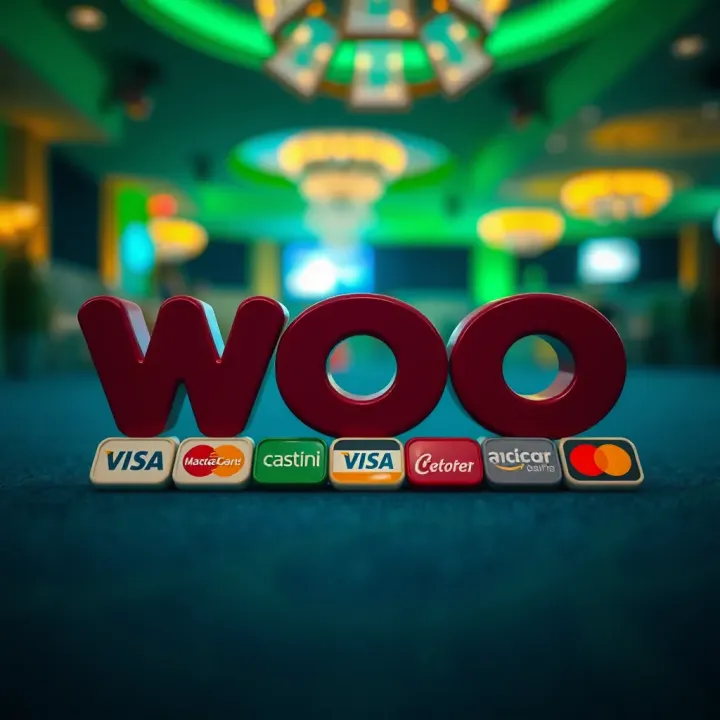 Payment Methods Available for Australian Players at Woo Casino Selection of payment method icons suitable for Australian online casinos
