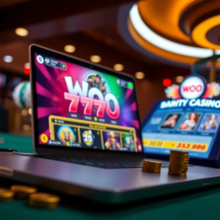 A representation of secure online payment methods and digital wallet options used at Woo Casino