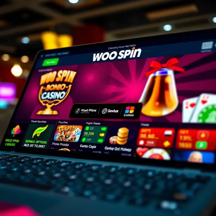 Exclusive Bonuses and Flexible Payment Solutions at Woo Spin Casino for Australian Customers Detailed view of online casino bonus offers and payment options designed for Australian users
